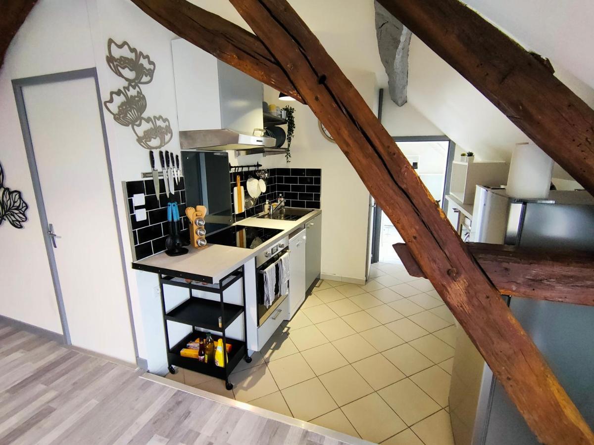 Ferienwohnung La Machine Sous Toit Exterior foto
